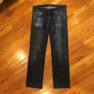 7 for All Mankind men's jeans sz 34 Standard cut